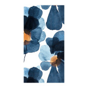 Marimekko Valssi Blue / Orange / Buffet Napkin