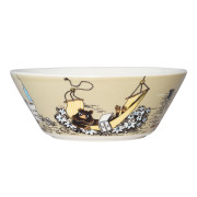 Arabia Moomin Muskrat Beige Bowl
