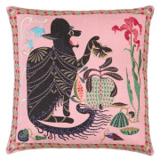 Klaus Haapaniemi Les Chats Monster Throw Pillow