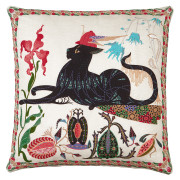 Klaus Haapaniemi Les Chats Putte Throw Pillow