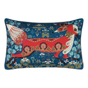 Klaus Haapaniemi Running Fox Silk Lounge Pillow