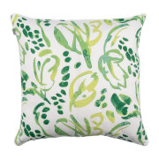 Pentik Minttu White / Green Throw Pillow