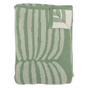 Pentik Vilja Sage Green Throw Blanket