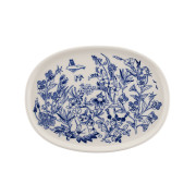 Arabia Moomin Haru White / Blue Serving Plate