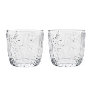Arabia Moomin Mystical Forest Clear 2pc Tumblers - 9-1/2 oz