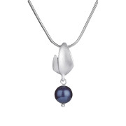 FinnFeelings Blueberry Silver Necklace