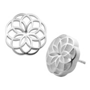 FinnFeelings Flare Sterling Silver Earrings