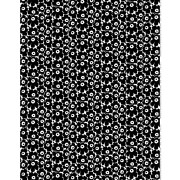 Marimekko Mini Unikko Black / White Cotton Fabric