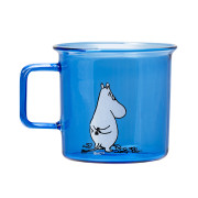 Muurla Moomin Blue Glass Mug