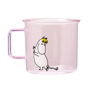 Muurla Moomin Snorkmaiden Pink Glass Mug