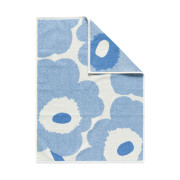 Marimekko Unikko Sky Blue / Off White Hand Towel