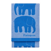 Finlayson Elefantti Blue / White Tea Towels - Set of 2