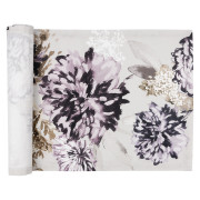 Pentik Kuningatar Grey / Purple Coated Table Runner