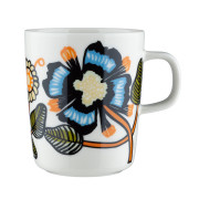 Marimekko Tiara Orange / Green / Blue Mug