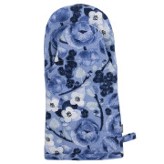 Pentik Lapin Kukka Blue / White Oven Mitt