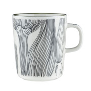Marimekko Kukat Puhkeavat Black / White / Green Mug