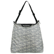 Marimekko Mini Unikko Cream / Dark Blue Large Neat Crossbody Shoulder Bag