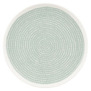 Marimekko Rasymatto Light Sage / White Dinner Plate