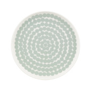 Marimekko Rasymatto Light Sage / White Salad Plate