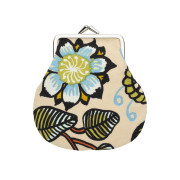 Marimekko Tiara Orange / Blue / Green Small Coin Purse