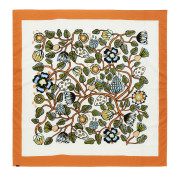 Marimekko Tiara Orange / Green / Blue Square Tablecloth