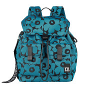 Marimekko Unikko Blue / Black Everything Backpack