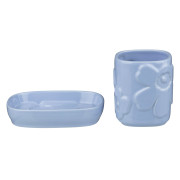 Marimekko Unikko Light Blue Bathroom Accessory Set