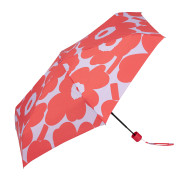 Marimekko Unikko Red / Lilac Mini Manual Umbrella