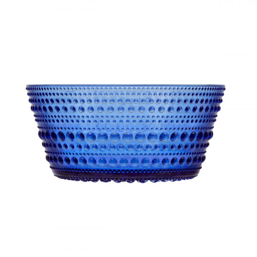 iittala Kastehelmi Ultramarine Blue Dessert Bowl