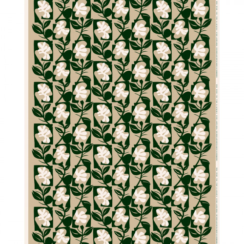Marimekko Pieni Naatit Green Fabric
