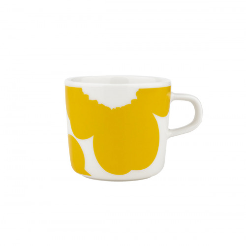 Marimekko Iso Unikko White / Spring Yellow Coffee Cup