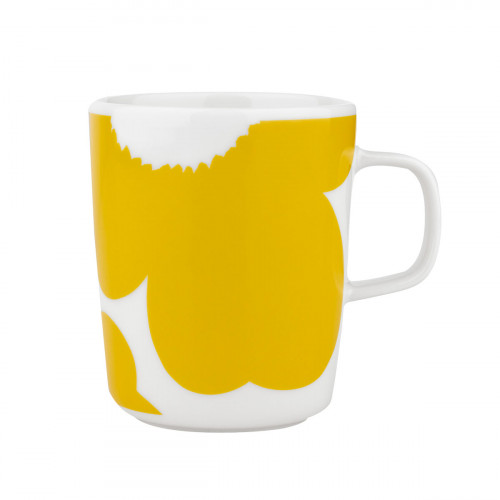 Marimekko Iso Unikko White / Spring Yellow Mug