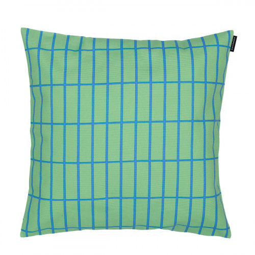 Marimekko Pieni Tiiliskivi Light Green / Light Blue Throw Pillow