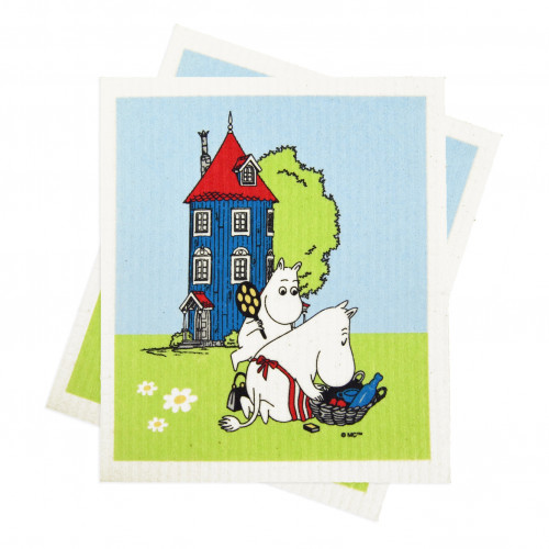 Moomin Summer Dishcloth Set