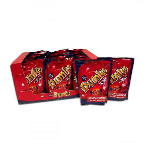 Fazer Dumle Toffee Candy Case (18 Bags)