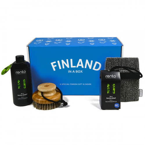 Finland in a Box Sauna Gift Set