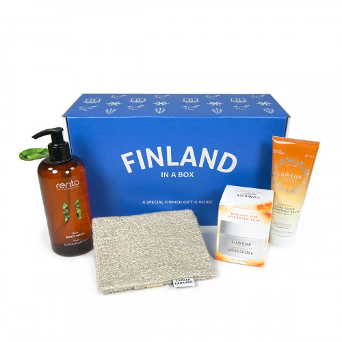 Finland in a Box Nordic Glow Skincare Gift Set