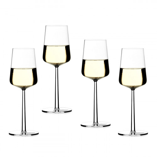 iittala Essence White Wine Glasses (Set of 4)
