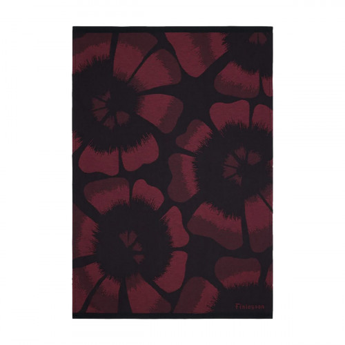 Finlayson Lenita Red / Black Tea Towels - Set of 2