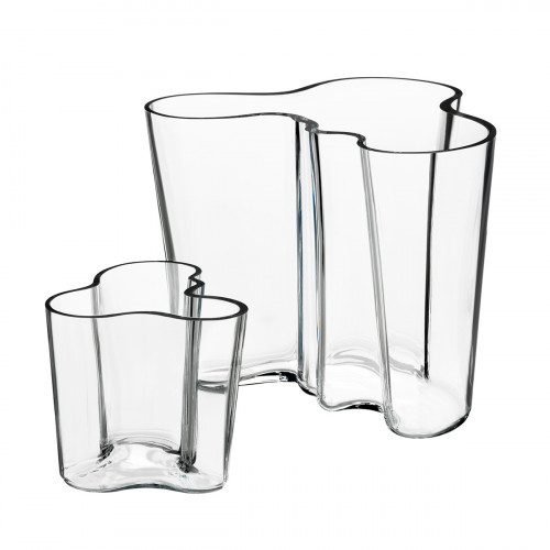 iittala Aalto Clear Vase Gift Set