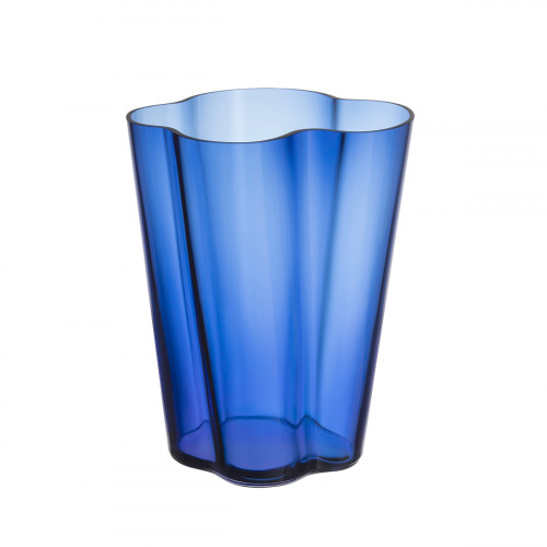 iittala Aalto Ultramarine Blue Vase - 10-1/2"