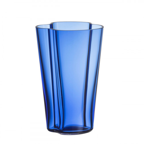 iittala Aalto Ultramarine Blue Vase - 8-3/4"