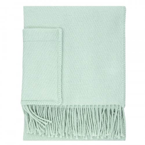 Lapaun Kankurit Uni Mint Green Wool Pocket Shawl
