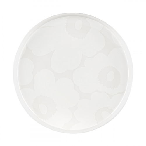 Marimekko Unikko White / Off White Salad Plate