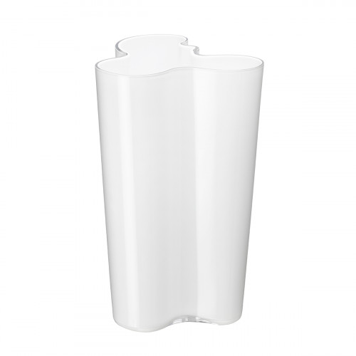 Aalto Finlandia White Vase - 10"