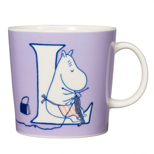 Arabia Moomin ABC Purple Mug - L