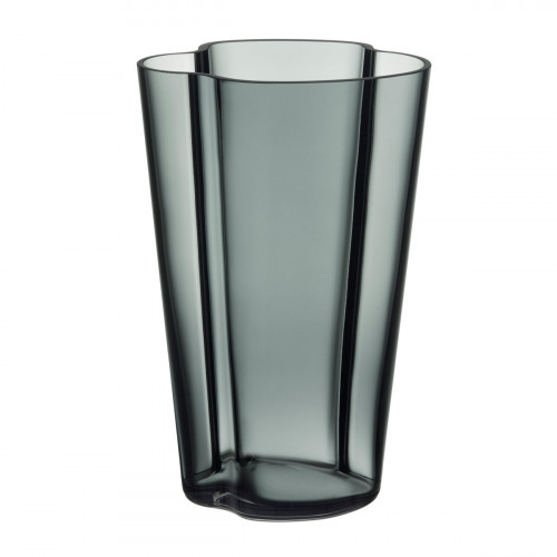 iittala Aalto Dark Grey Vase - 8-3/4"