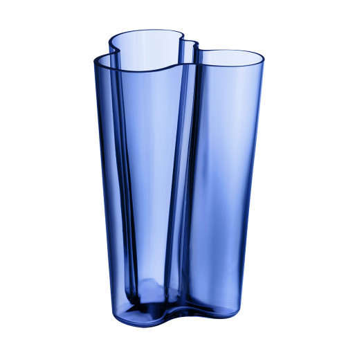 iittala Aalto Ultramarine Blue Vase - 10"