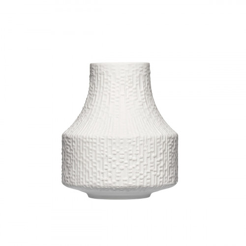 iittala Ultima Thule White Ceramic Vase - 3-3/4"