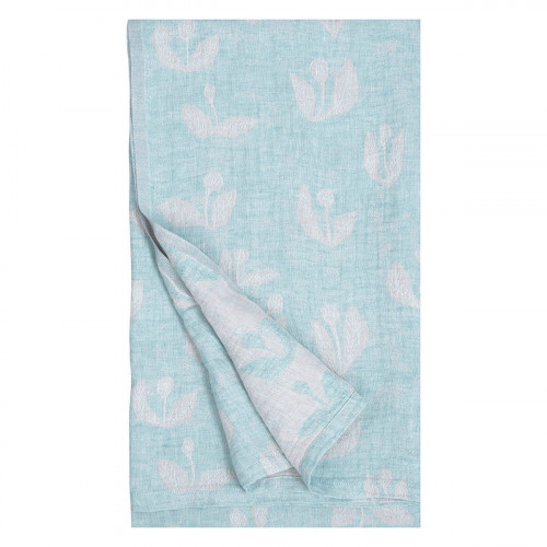 Lapuan Kankurit Kesakukka Light Blue / Rose Tablecloth / Blanket